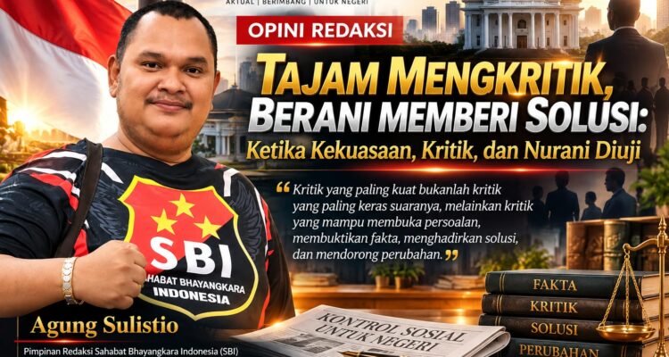 Tajam Mengkritik, Berani Memberi Solusi: Ketika Kritik Harus Berujung Perbaikan 1