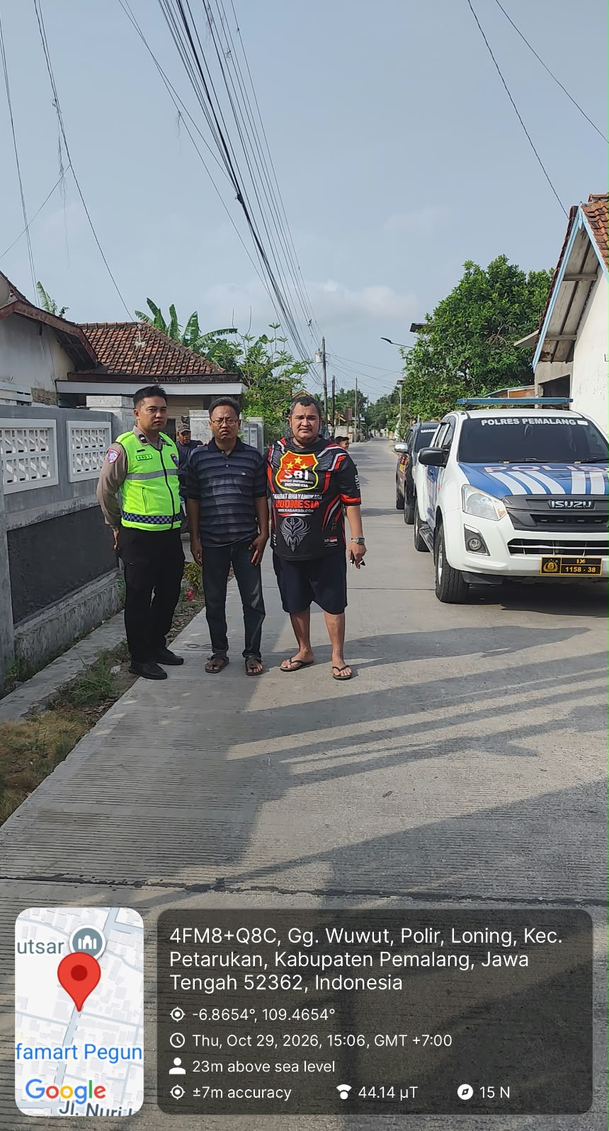Polisi Turun Langsung, Rakyat Tak Sendiri: Agung Sulistio Apresiasi Gerak Cepat Satlantas Polres Pemalang 2 Polisi Turun Langsung, Rakyat Tak Sendiri: Agung Sulistio Apresiasi Gerak Cepat Satlantas Polres Pemalang 2