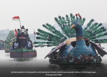 Festival Perahu Cilung Pamerkan Karya Seni Limbah Plastik 19
